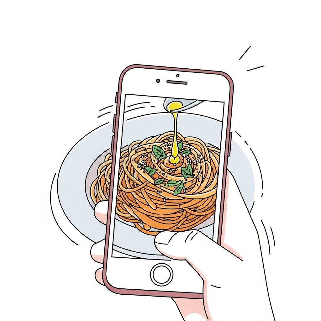 智能食物识别功能演示